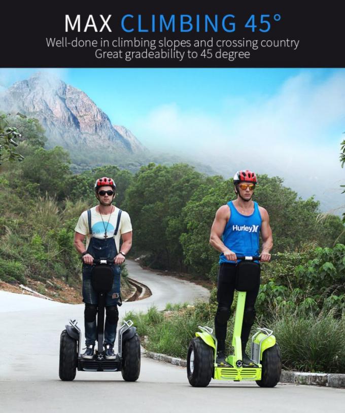 Vespa eléctrica de equilibrio de la batería de Samsung del doble de la vespa 1266wh 72V de la movilidad de la vespa del uno mismo sin cepillo eléctrico al por mayor 4000W del carro
